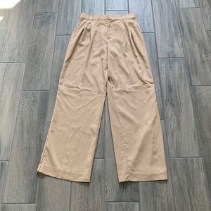 Zara tan trousers